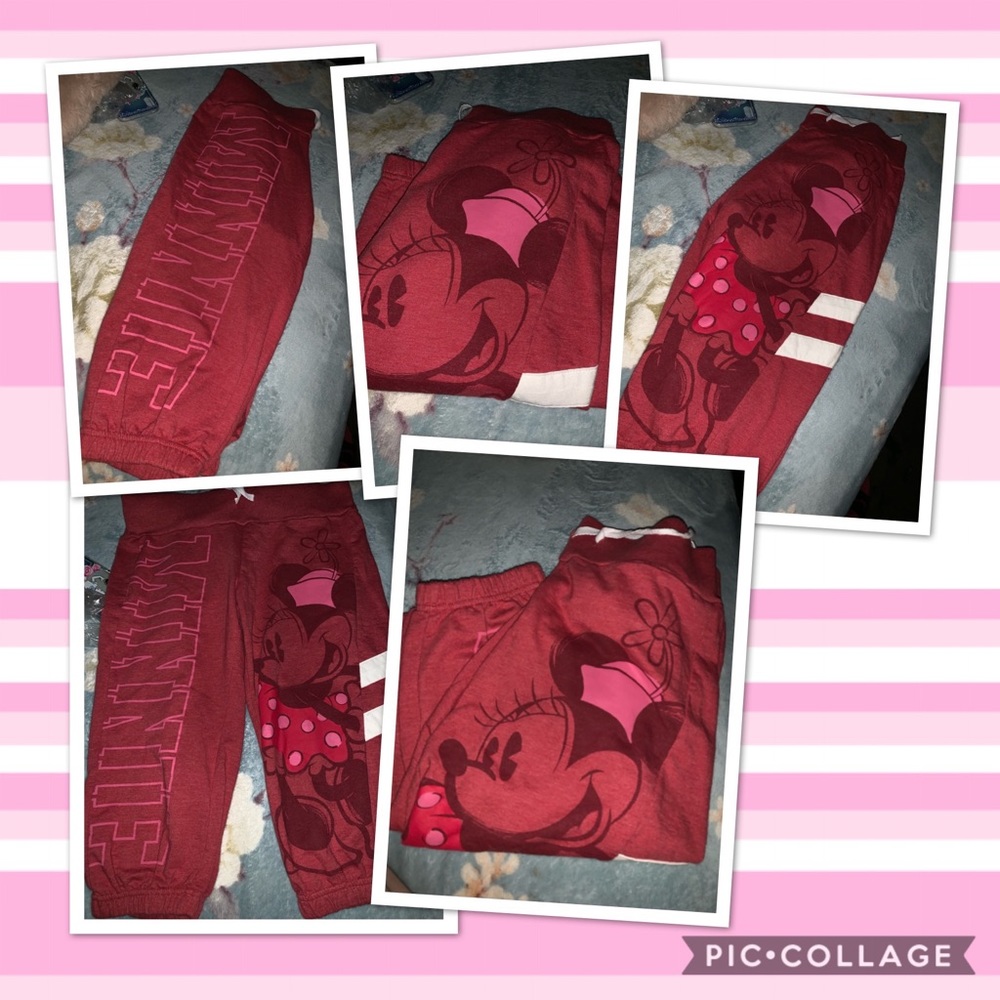 Minnie Mouse sweats Capri 🦃🦃